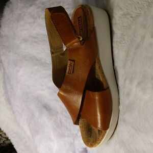 Pikolinos| Tan Mykonos Slingback Sandal